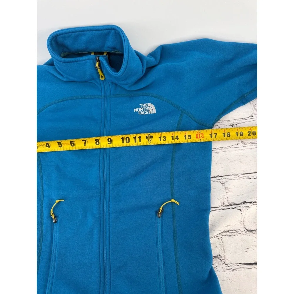The North Face Summit Series Polartec Fleece Jacket Women's Blue Full Zip Size S
